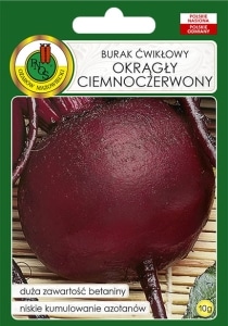 Burak ćwikłowy 'OKRĄGŁY CIEMNOCZERWONY' 10g PNOS