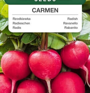 Rzodkiewka Carmen - karminowa 10g Premium Seeds